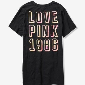 Victoria Secret Campus S/S Tee X-Small NWT